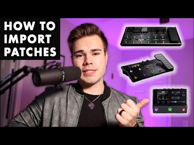 How to import patches to your Line 6 Helix, HX Stomp, HX Effects, and POD Go