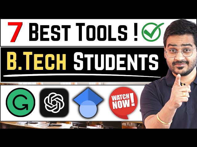 💥7 Best Tools for BTech Students! Engineering Will Become Easy! #btech #coding #BtechCSE #viral