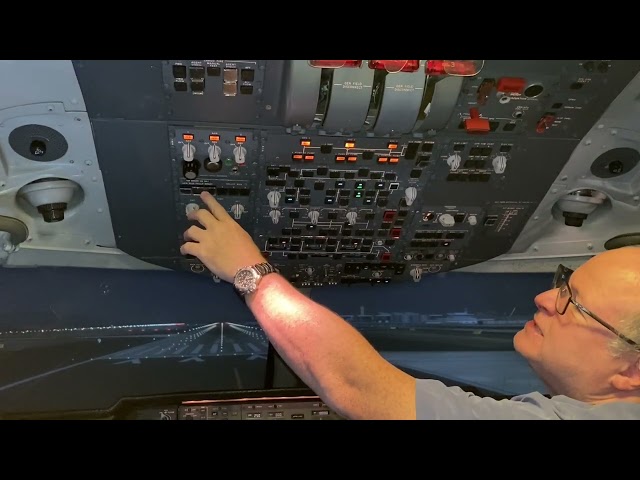 MD-11 Cockpit Prep