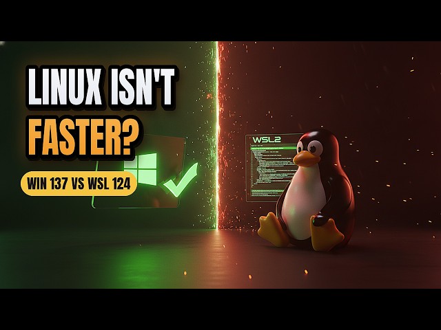 Linux vs Windows for Local AI: Ollama and llama.cpp Speed Tested