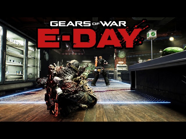 Gears of War E Day Multiplayer Gameplay 70+ Minutes of Conquest No Commentary!