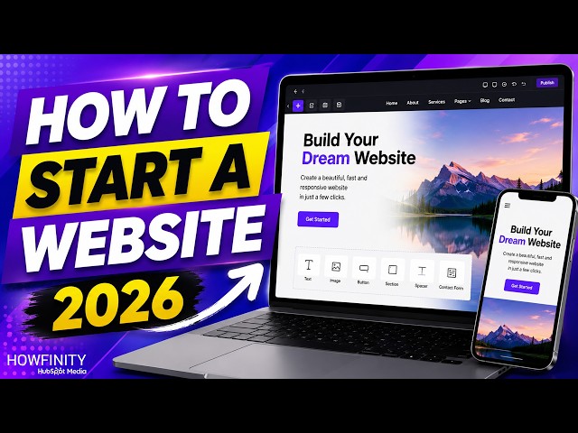 How to Start a Website with Hostinger in 2026 - Step By Step Guide