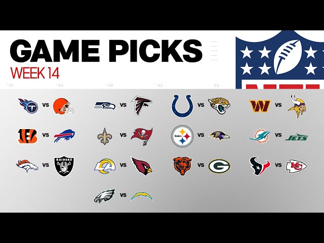 NFL Game Picks Week 14