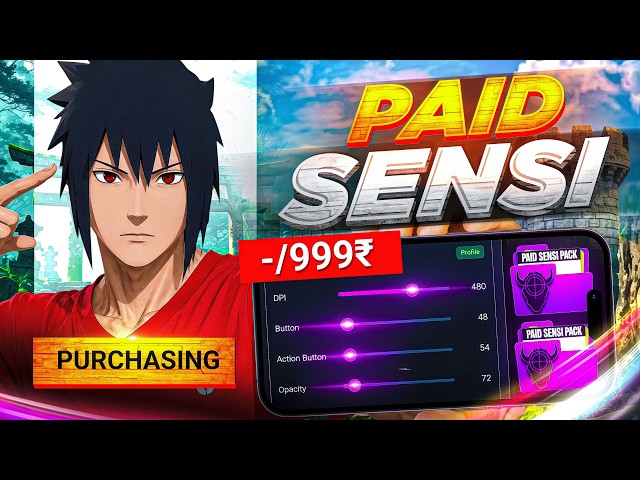 I BOUGHT 🤑 Paid Sensi 🎯-/999₹ || Can This Sensi Gives more Headshots? 🤔 || Zenith FF 