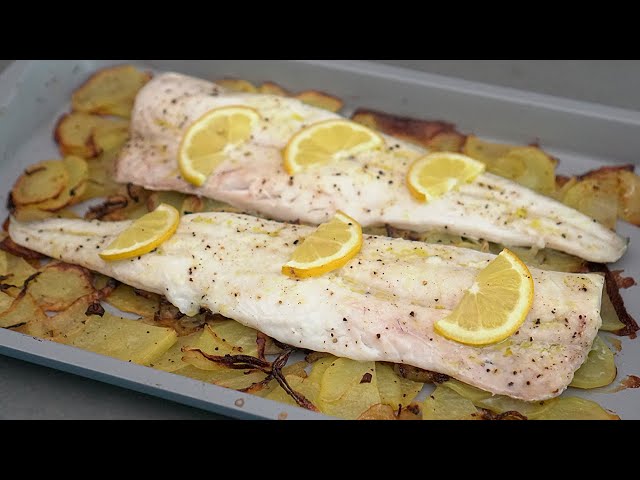 Merluza al horno con patatas: receta fácil y rápida