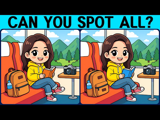 [Spot the Difference Brain Training] If you solve this puzzle, you are a genius!