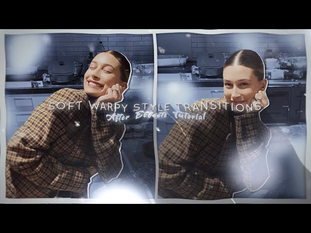 Soft Warpy style transitions | After Effects tutorial