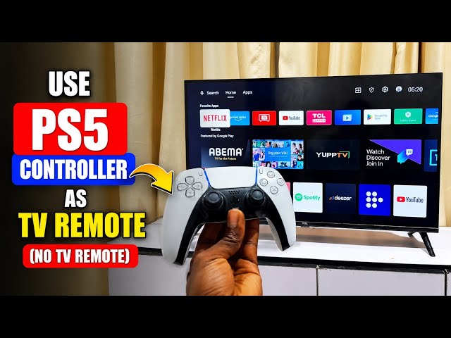 How To Use PS5 Controller As TV Remote (2 Easy Methods)