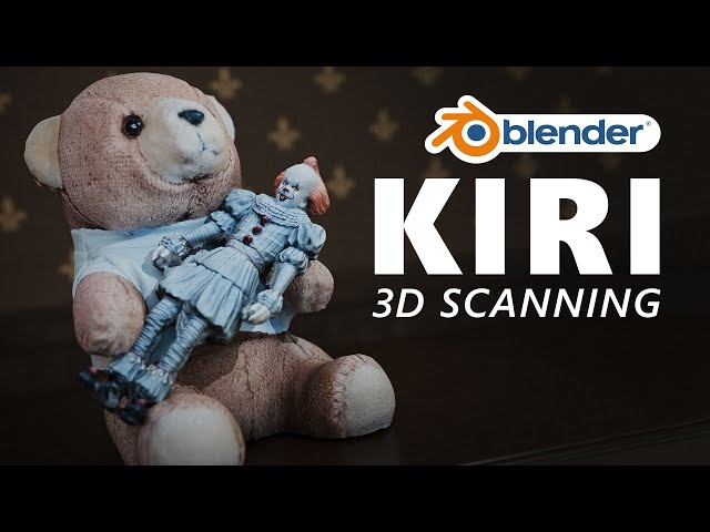 Blender Tutorial - 3D Scanning with KIRI Engine!