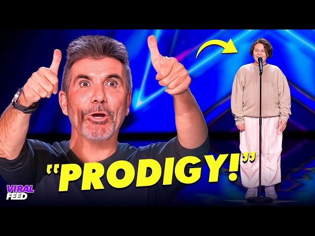 12 Year Old with UNBELIEVABLE Voice Earns a ROARING Standing Ovation on BGT!