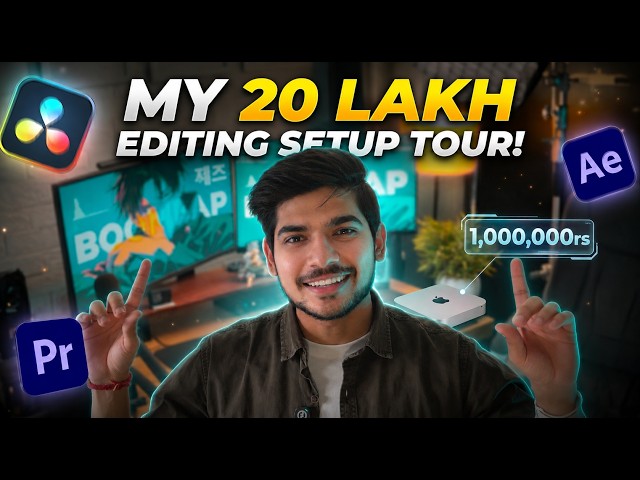 My ₹20 Lakh Dream Editing Setup Tour 2026