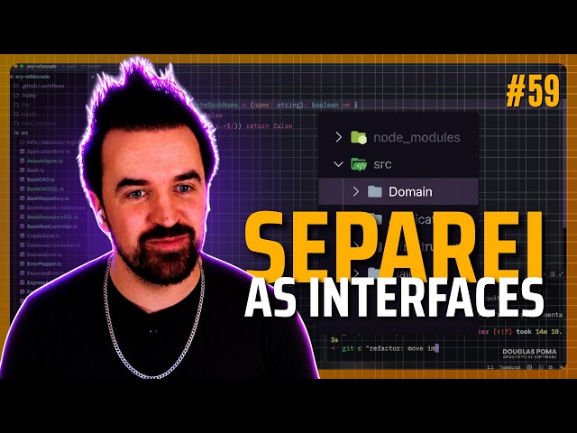 #59 Separating Interfaces from Implementations. Practical ERP Refactoring | TDD, Build in Public