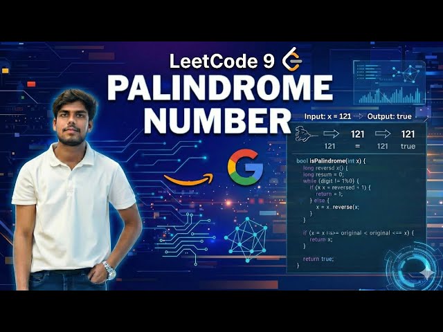 Day 12 || Leetcode 9 Palindrome No || Dsa daily 