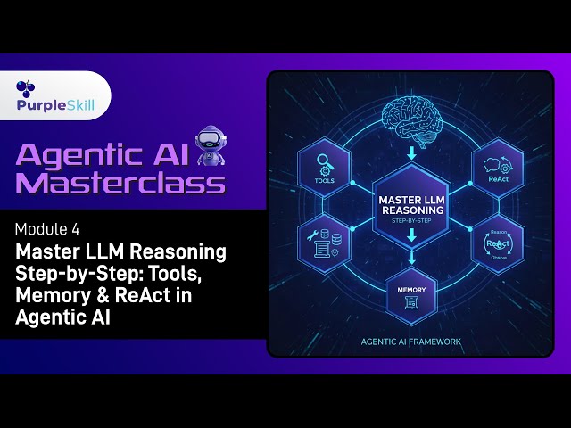Module 4: Tools, Memory & ReAct Framework | Agentic AI Masterclass #agenticai #langchain #python