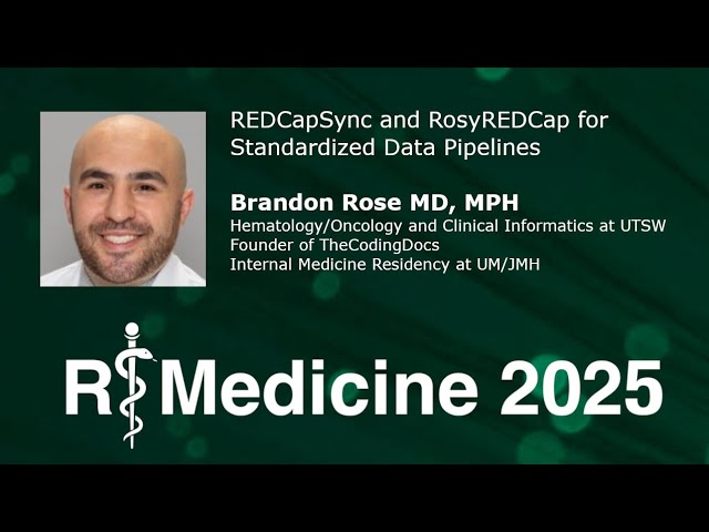 REDCapSync and RosyREDCap for standardized data pipelines and exploratory data analysis