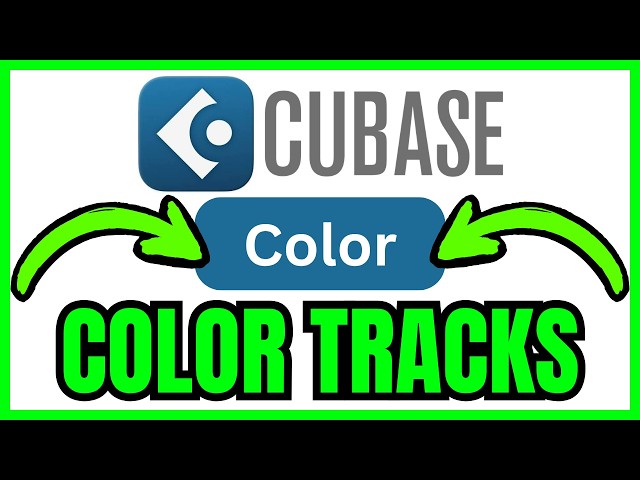 How To COLOR TRACKS In Cubase (QUICK & EASY) 2026