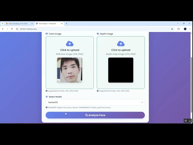 Face Spoofing Detection using Deep Learning