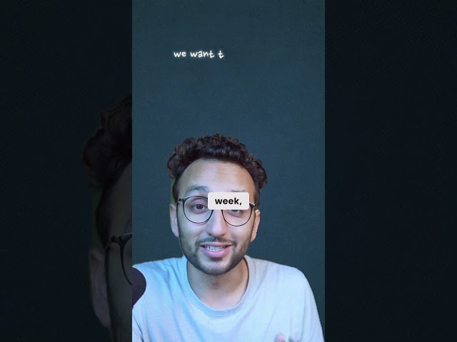 How I schedule my ideal week 🗓️