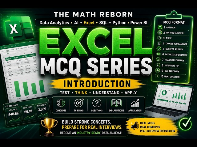 Complete MCQ Series Introduction | THE MATH REBORN