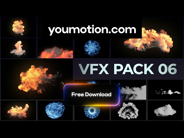 Free VFX Elements Pack 06 - Realistic Overlay Effects (Ae, Pr, Dr, FCPX)