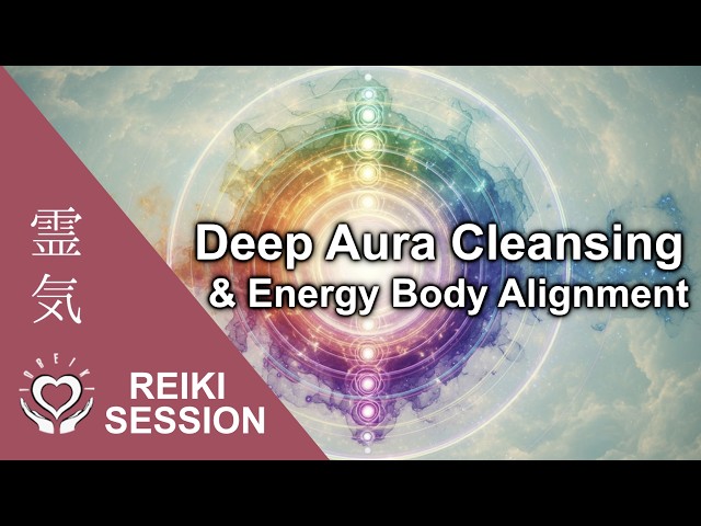 Deep Aura Cleansing Reiki | Full Energy Body Alignment | All 7 Layers + 7 Chakras + 5 Subtle Bodies