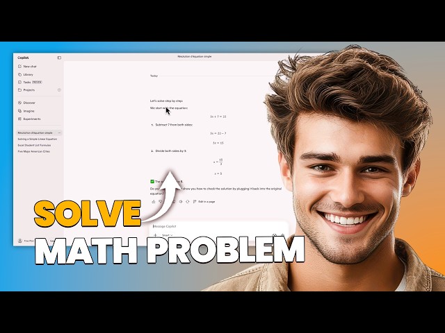 How to Solve Math Problems with Microsoft Copilot (Step-by-Step Guide)