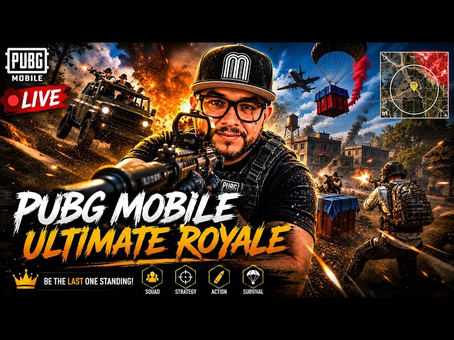 🔴 PUBGM | ULTIMATE ROYALE SENDS🔴