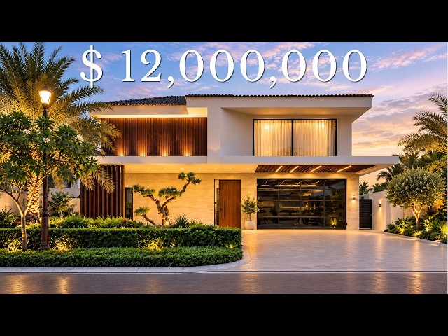 Inside A $12,000,000 Modern Golf Estate Villa in Dubai | LUXE LIST