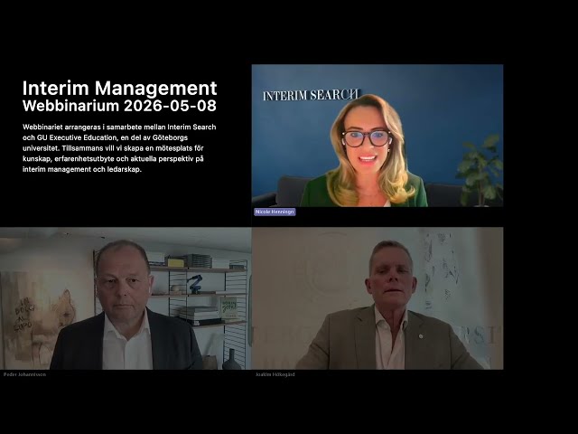 Webbinarium Interim Management