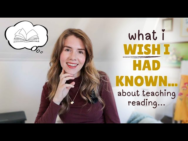 5 Things I Wish I Knew Before Teaching My Child to Read | Homeschool Reading Tips