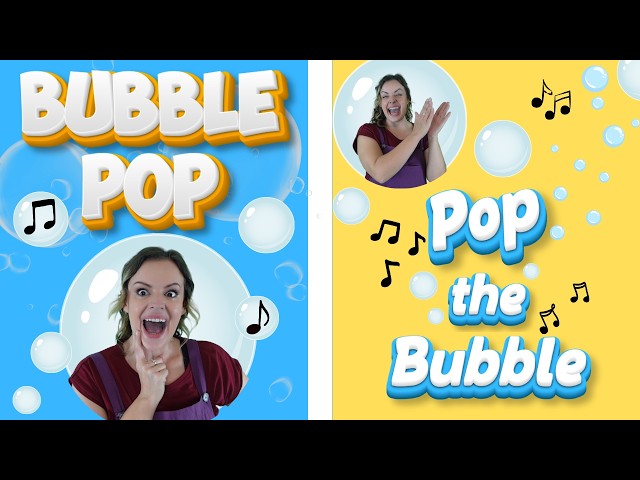B B Blow The Bubbles | Big Bubble Songs for Toddlers | Kids Songs and Actions with Miss Katie