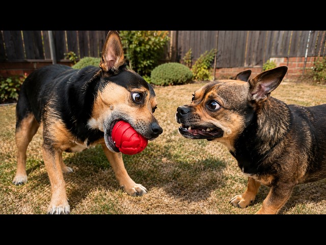 SHH… I Caught My Dogs Having a SECRET Argument in the Garden! 😂🐶Talking Animals