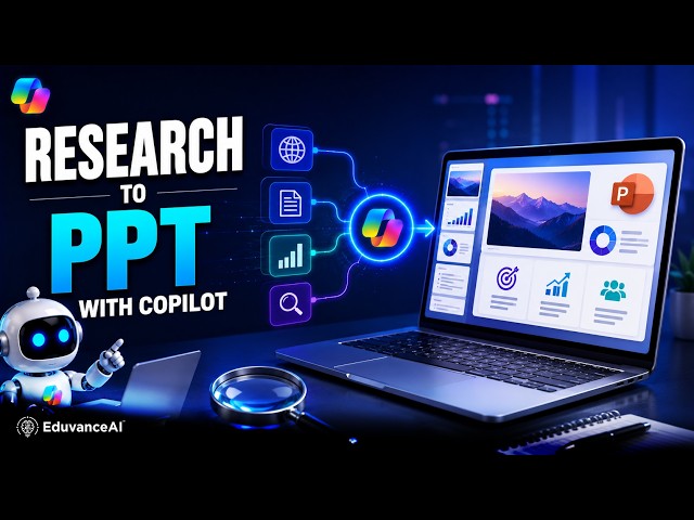 Create Research-Based PowerPoint Presentations Using Microsoft Copilot | Step-by-Step Tutorial