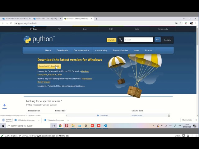 Instalación de Visual Studio Code + Python