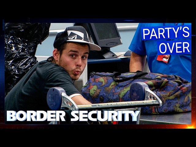 Mischievous Party Boy's Strange Behavior Raises Red Flags | FULL EPISODE | Border Security Australia