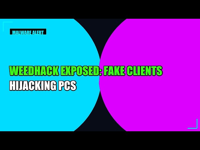 WeedHack Malware Alert: Fake Minecraft Clients Hijacking PCs