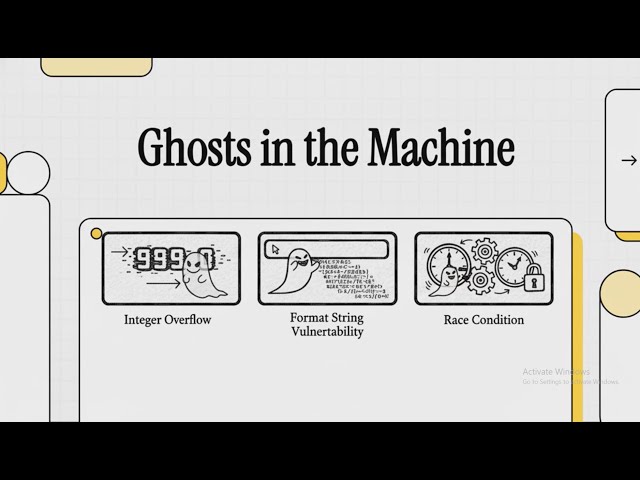 Integer overflow, Format string & Race condition vulnerabilities | Lec 3