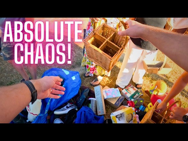 We Sold at the Car Boot... 2 kids, crazy buyers and a heatwave!