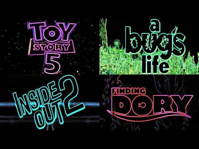 All Pixar Movie Title Cards Vocoded (1995-2026)