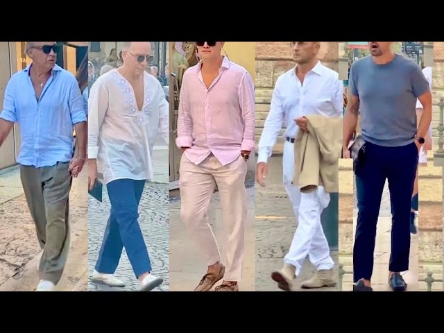 ☀️Italian Men’s Style Secrets 🇮🇹 Street Fashion 2026 & Summer Outfits for Elegant Men #gqkorea 
