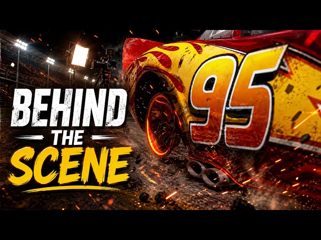 Behind The Scene of making mcqueen crash