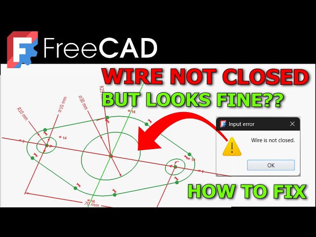 FreeCAD Wire Not Closed? How to Find Hidden Duplicate Geometry The Easy Way
