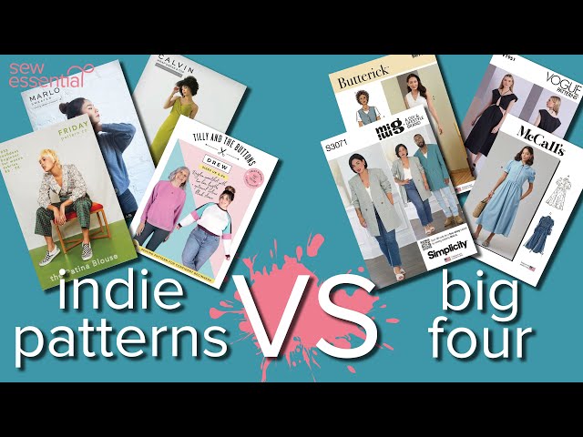 Indie Sewing Patterns Vs The Big Four