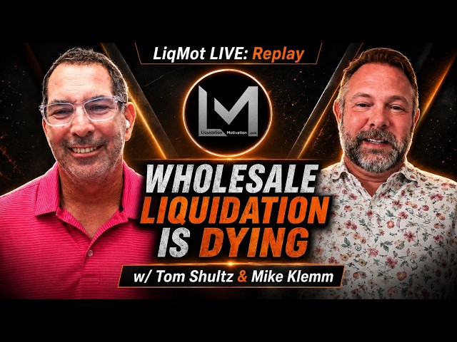 Wholesale Liquidation Is Dying—Here’s What Comes Next