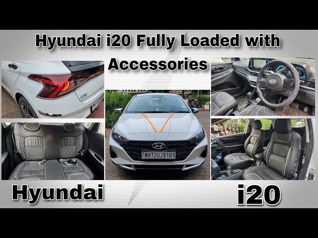 Kirti Car Accessories |Hyundai #i20 | Full loaded with #accessories| #cars #hyundai