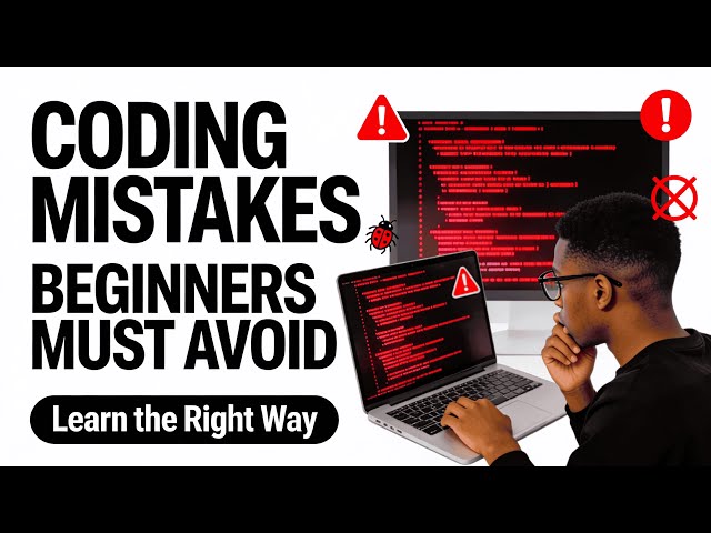 10 Common Beginner Coding Mistakes (And How to Avoid Them)