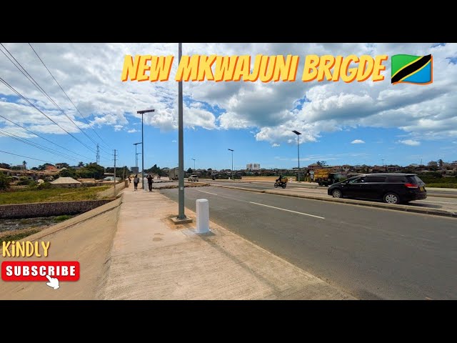 MKWAJUNI NEW BRIDGE: THE GAME CHANGER! | See the Amazing Transformation 🇹🇿