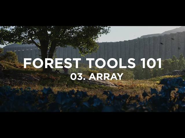 ForestTools101 - Create structures fast with array. UE5