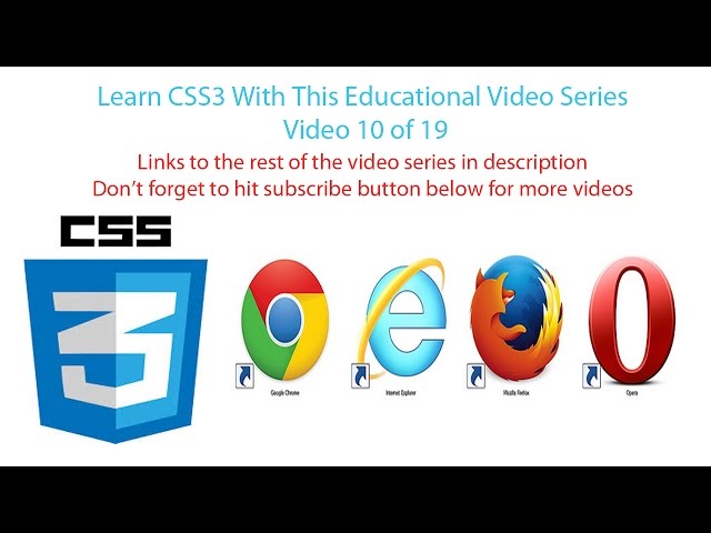Video 10 of 19 - Learn CSS3 – Validation