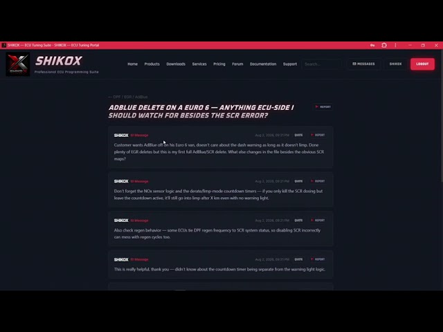 ECU Programming Community – Files, Software & Technical Support | SHIKOX